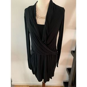 White House black market black dress size small